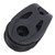 2 Pack Pulley Block Heavy Duty Nylon Kayak Slide Rail Anchor Trolley Kit for Sailboats Kayaks Canoes