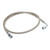 Turbo Oil Feed Line 4AN 90 Degree Stainless Steel Braided Oil Feed Tube Pipe Hose 24 Inches