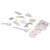50pcs Car Mixed Graffiti Stickers Colorful Decorative Decals Universal for DIY Skateboard Laptop Luggage