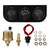 52MM 3-in-1 Volt Meter+Water Temp Gauge+Oil Gauge Kit Volt Meter Or Oil Temperature Gauge