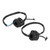 Pair of 0.9in Handlebar Switch Headlamp Turn Signal Horn Gear Controller Universal