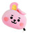 Car Neck Pillows Cute Animal Shaped Headrest Pressure Relief Support Cervical Protection Pillow Rabbit 23cm