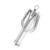 Foldable Grapnel Anchor Triple Grip 316 Stainless Steel Hardware for Boat Yacht Rafts Canoes