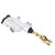 Rear Foot Brake Hydraulic Master Cylinder Pump Silver for Motorbike ATV Dirt Bike