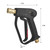 High Pressure Washer Gun, 4000 PSI Max Short Pressure Washer Gun Car Cleaning Tool with 5 Color Quick Connect Nozzles
