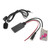 Bluetooth 5.0 AUX Cable Adapter with Microphone Replacement for A3 A4 A6 A8 TT R8 RNS-E Headunit