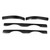 4PCS Carbon Fiber Under Bottom Headlight Eyebrow Eyelid For E36 318I 323I 325I 328I 92-98