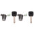 Car Door Lock Cylinder with Key Left Front Excellent Mechanical Stability Replacement for CRV 2002‑2006