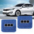 1 Pair of Car Reservoir Brake Clutch Oil Tank Cover Cap Sock Blue #2