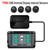 USB Android TPMS Tire Pressure Monitoring System Voltage Monitor Android Navigation Monitoring Alarm System Wireless Transmission TPMS with 4 External Sensors Batch Number Shipped Randomly