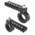 Motorcycle Highway Foot Pegs Footrests CNC Aluminum Stainless Steel for 22 25 28mm Engine Guard Bar