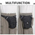 Motorcycle Drop Leg Bag for Men Women Outdoor Travel Hiking Cycle Leg Bag Waterproof with Reflective Strip Large Capacity Adjustable 60cm-150cm Multifunctional Waist Bag