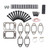 Gasket Bolt Exhaust Manifold Turbo Mount Kit Low Noise Strong Sealing Replacement For Dodge Ram 3500 2500