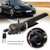 Foldable Three Direction Vehicle Car Lock Top Mount Steering Wheel Lock Anti Theft Security Airbag Lock With Keys