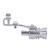 Sliver Car Turbo Sound Exhaust Whistle Muffler Auto Blow off Valve Simulator L