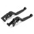 2pcs Motorcycle Brake Clutch Levers Adjustable CNC Aluminium Alloy Replacement for FORZA 250/300/350 2018‑2021Black