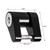 1/4 Inch Black Auto Coupler Lock Trailer Hitch Coupler Lock for RV Truck Boat Trailer Car Camper Van