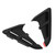 2pcs Gloss Balck Side Air Duct Vent Trim Covers Replacement for X4 G02 2019‑2022