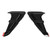 2pcs Gloss Balck Side Air Duct Vent Trim Covers Replacement for X4 G02 2019‑2022