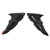 2pcs Gloss Balck Side Air Duct Vent Trim Covers Replacement for X4 G02 2019‑2022