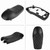Motorcycle Black PU Leather Vintage Seat Hump Saddle Cushion Fit for Honda CG125 Cafe Racer