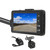 1080P Motorcycle Driving Recoeder Dual Driving Recording Camera Front and Rear Waterproof with Remote Control for Driving