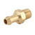 Turbocharger Compressor Housing Brass Boost Nipple Hose Fitting 1/8in 27 NPT Gold