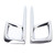 2 Pcs ABS Front Fog Light Cover Trim Car Accessories Replacement for Odyssey 2018‑2020  Version