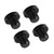 4pcs Motorcycle Rear View Mirror Screws Caps Hole Plugs M10x1.25 CNC Aluminum Replacement for Yamaha MT 09