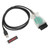 OBD2 Diagnostic Cable for ELS27 Wearproof Scanning Adaptor Replacement for Ford Focus CMax Mondeo