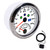 85mm 0‑200MPH GPS Speedometer 0‑8000rpm Tachometer Gauge Overspeed Alarm LCD Red Backlight for Car BoatWhite