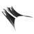 2pcs Interior Door Pull Handle Cover Trim Carbon Fiber Style Fit for 3 Series 4 Series F30 F80 F82 F33