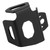 Motorcycle Rear Brake Fluid Reservoir Guard Aluminum Alloy Cover Replacement for NINJA 250 300 400 650Black
