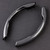 Carbon Fiber Steering Wheel Cover Ultra Thin Fit Wear Resistant Universal Steering Wheel Protector for Most Autos Black