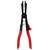 Hose Clamp Plier Metal Textured Jaws Short Handle Extended Elbow Car Repair Hand Plier