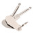 2pcs Ignition Key Metal 5mm Diameter Vintage Universal for Tractor Excavator Truck