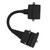 Trailer Adapter 12 Pin Flat Male Plug to 7 Pin Flat Female Socket Trailer Caravan Connector