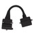 Trailer Adapter 12 Pin Flat Male Plug to 7 Pin Flat Female Socket Trailer Caravan Connector