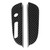 2Pcs Set Left Hand Driving Carbon Fiber Shift Knob Panel Trim Fit for Ford Mustang All Model 14-18