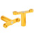 Motorcycle Headlight Bracket Front Fork Light Mount Fit for YAMAHA TMAX530/ TMAX530 SX/DXGold