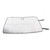 Car Front Windshield Sun Shade Reflective Polyester UV Ray Reflector Replacement for Hilux