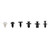 50Pcs Car Body Plastic Push Retainer Pin Rivet Fasteners Trim Moulding Clip Automotive Furniture Assembly Expansion Screws Kit with Removal Tool Screwdriver for Vehicles