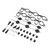 Intake Manifold Repair Kit 059129711 Intake Manifold Swirl Flap Repair Tool Replacement for A4 A5 A6 A7 A8 Q5 Q7 24pcs