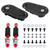 Universal Racing Car Engine Cover Lock Plus Flush Mount Hood Latch Pin Key Locking Kit