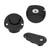 Universal Racing Car Engine Cover Lock Plus Flush Mount Hood Latch Pin Key Locking Kit