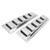 2PCS Car Tail Light Trim Frame Electroplating Bright Glossy Rust Proof Replacement For Hummer H2 2003‑2009