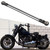 Aluminum Alloy Motorcycle Gear Shift Lever Edge Cut Shift Linkage for Touring Black