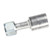 10PCs Car Air Conditioner 180° Connector Aluminum Joint Universal Fit for Cars Trucks Engineering Vehicles