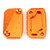 Brake Fluid Reservoir Cap CNC Aluminum Alloy Cover Fit for 250/350 XC 450 SX/SXF/SXR(Orange )