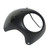 7in Motorcycle Headlight Fairing Protective Windshield Universal for Most Motorcycles Round Headlamp Matte Black